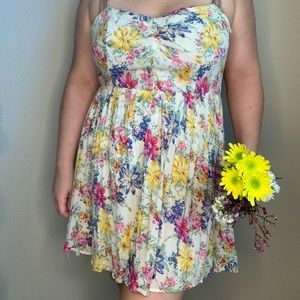 Lucca Couture floral summer dress.